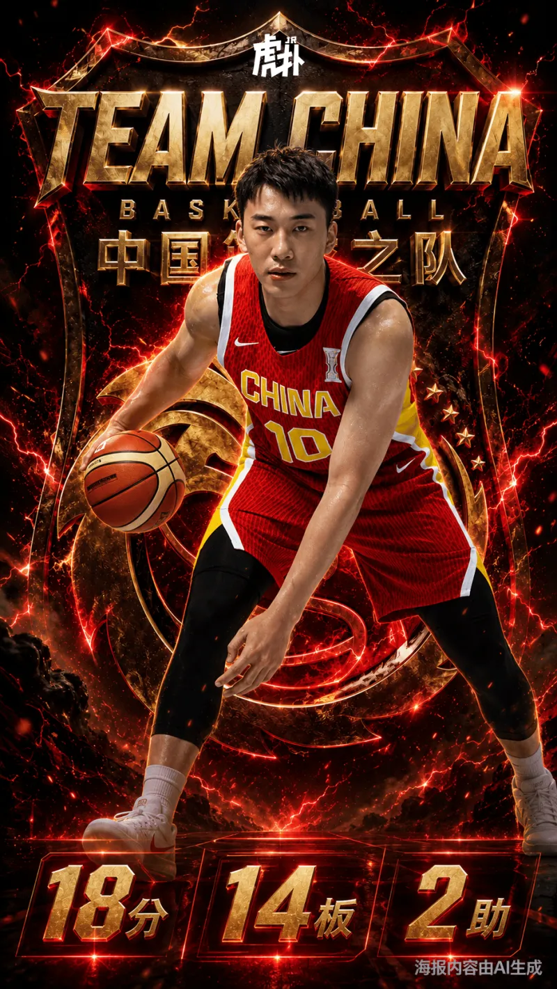 旺财28官方网站-王俊杰出战26分钟，投篮15中6得到18分14篮板2助攻1抢断